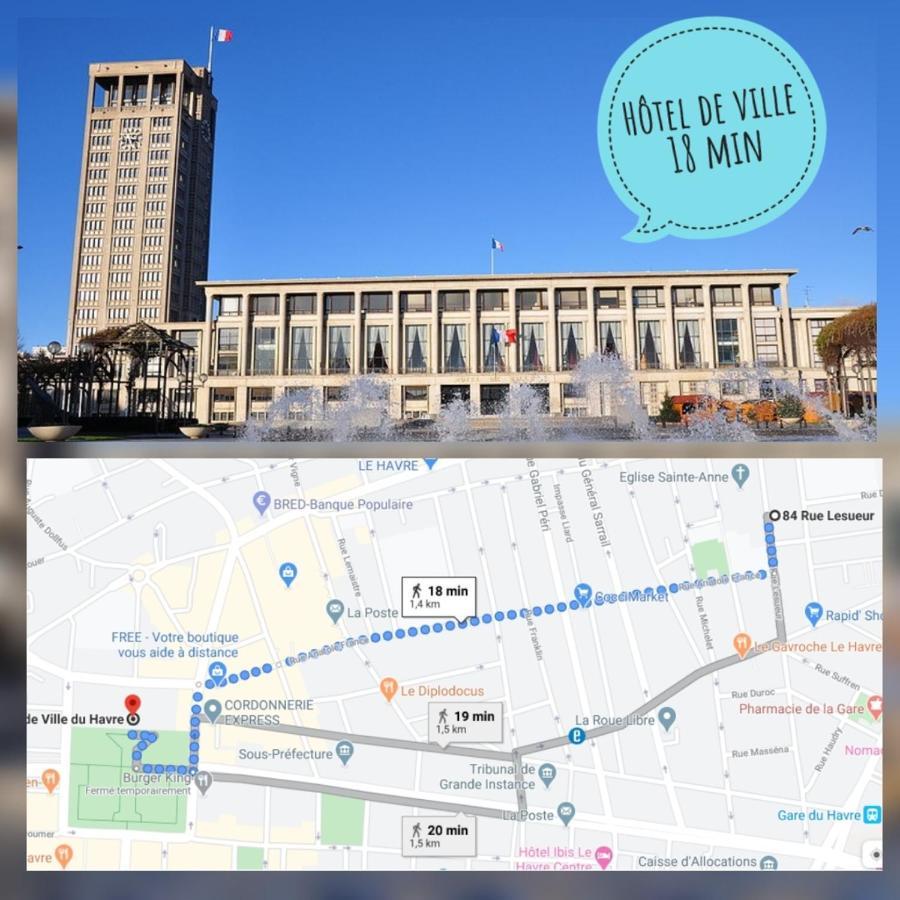 Lpah Halte Weekend Apartment Le Havre Ngoại thất bức ảnh