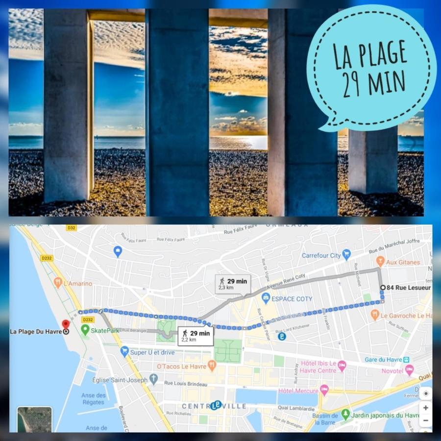 Lpah Halte Weekend Apartment Le Havre Ngoại thất bức ảnh