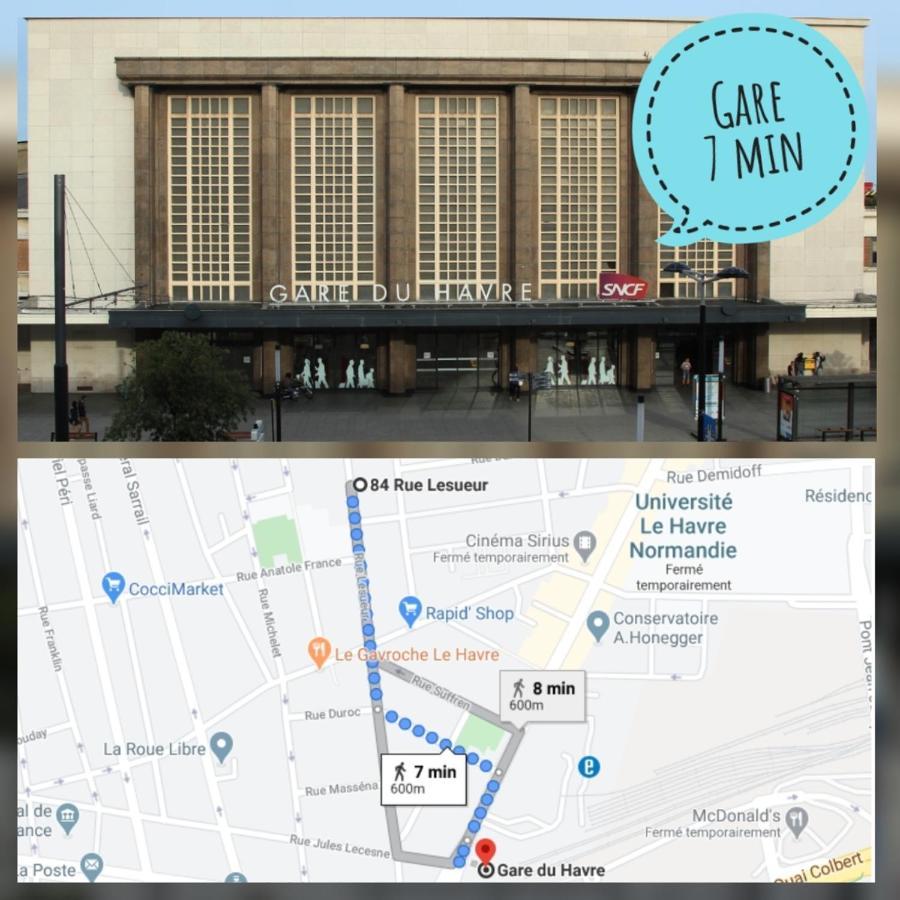 Lpah Halte Weekend Apartment Le Havre Ngoại thất bức ảnh